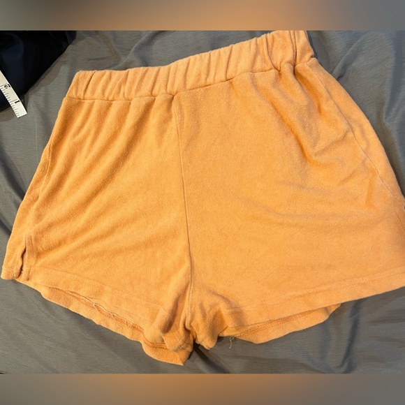 NastyGal Orange Shorts Size 6 - Picture 1 of 7